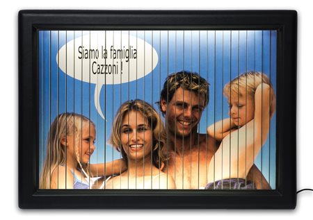 Lorenzo Scotto di Luzio (1972) Senza titolo Rotor display orizzontale cm...