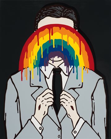 Gabriele Arruzzo (1976) Senza titolo (if the 70's were the 80's) Firmato e...