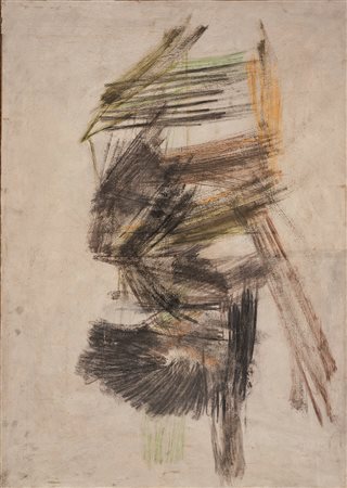 Ciro Rondinella (1935-2003) Composizione 2 Firmato Ciro Rondinella sul retro...