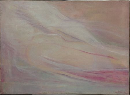 Bonfiglio (?) Senza titolo olio su tela, cm 100x70 Firmato e datato Bonfilio...