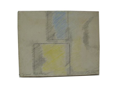 Paolo Bella (1944) Giano Bifronte matita su tela, cm 20x25 Firmata e datata...