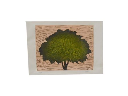 Mario Rossello (1927-2000) Senza titolo serigrafia su carta,cm 48x68 Firmato...