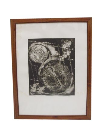 Giancarlo Sangregorio (1925) Senza titolo Serigrafia su carta, cm 70x50...