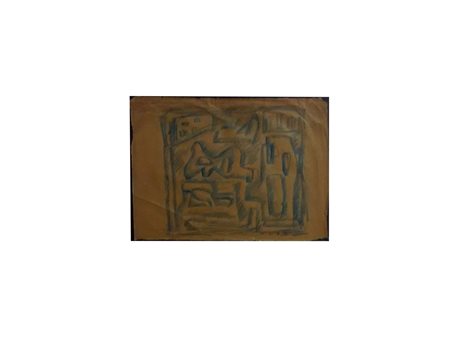 Emilio Notte (1891-1982) Senza titolo pastello su carta, cm 19x25 Firmato E....