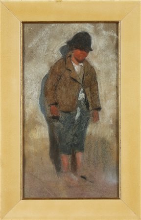 MICHETTI FRANCESCO PAOLO (1851 - 1929) Attribuito a. Ritratto di bimbo....