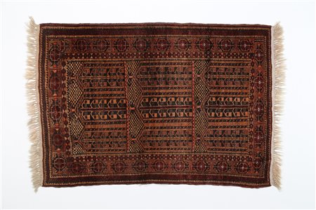 AFGHAN MUKI Tappeto orientale. Afganistan. 1950. Lana e cotone. Cm 88,00 x...