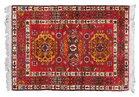 TAPPETO SHIRVAN MICRA Azerbaijan, XX Sec. disegno a motivi floreali...