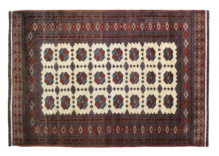TAPPETO BUKARA manifattura orientale A BUKARA RUG Oriental manufacture...