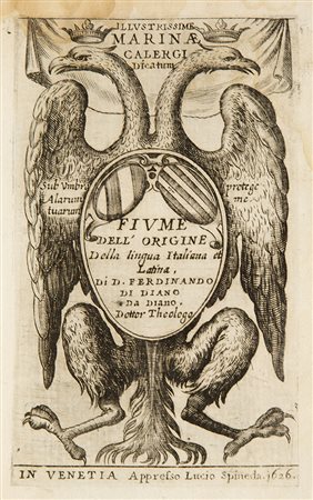 Lingua italiana - Diano, Ferdinando di Fiume dell'origine della lingua...