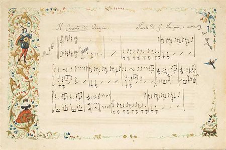 Buzzolla, Antonio Il Crociato di Venezia. Partitura musicale Partitura...