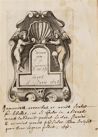 Chirurgia - Guerin, Claude Chirurgia [Manoscritto] Manoscritto cartaceo, 131...