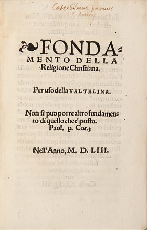 Concilio di Trento - Vergerio, Pietro Paolo [Johann Brenz] Descrittione di...