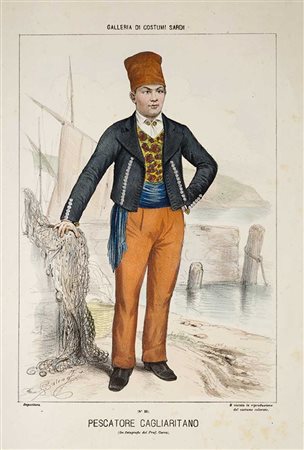 Sardegna - Costumi - Dalsani [pseud. di Giorgio Ansaldi] Galleria di Costumi...