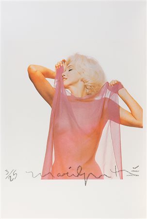 Bert Stern (1929-2013) Marilyn with pink scarf, The Last Sitting, 1962 Stampa...