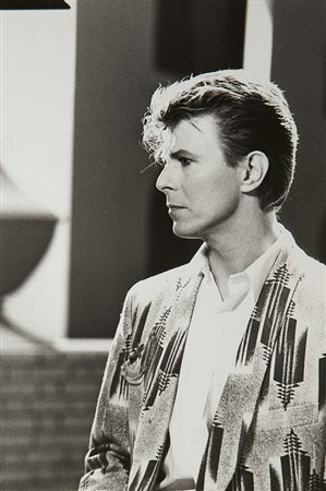 Steve Rapport David Bowie, video set “Loving the Alien”, 1985 Stampa vintage...