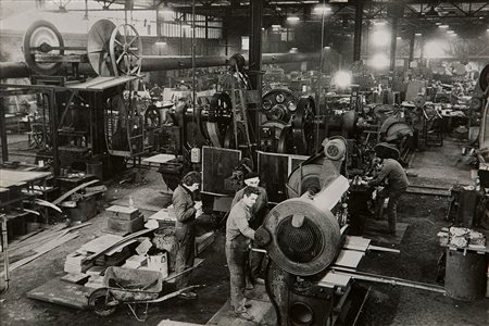 Alain Nogues (b. 1937) Usine Metallurgique de St. Amand Les Eaux, 1978 Stampa...