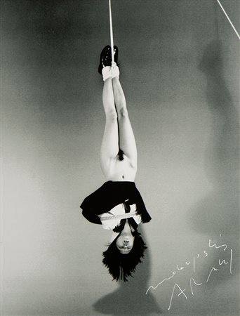 Nobuyoshi Araki (b. 1940) Bondage, ca. 1990/2000 Stampa minilab. Firmata a...