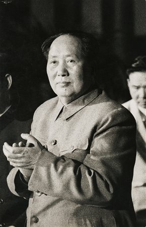 Marc Riboud (b. 1923) Mao Zedong , ca. 1957 Stampa vintage alla gelatina sali...
