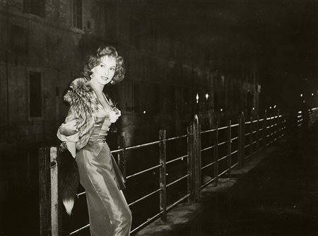 Georg Michalke Gina Lollobrigida “La romana”, 1954 Stampa vintage alla...