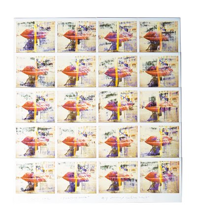Maurizio Galimberti (b. 1956) Polacolor bocca, Paris, 2012 20 stampe polaroid...