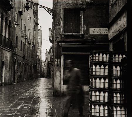 Cesare Colombo (b. 1935) Venezia, 1957 Stampa vintage alla gelatina sali...