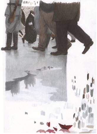 Piero Macola "Il piccolo burattinaio di Varsavia - Il piccolo Mika", 2013...