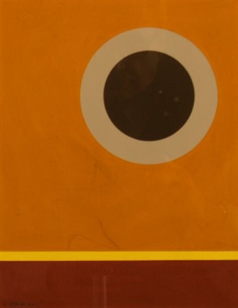 LEPPIEN JEAN (Lenebourg 1910 - Parigi 1991) "Senza titolo" Tempera su carta...