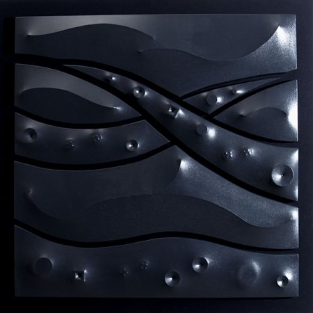 BASSANI ANDREA (MARTINENGO 1954) "Forma e colore - Engean" 2011 Tela sagomata...