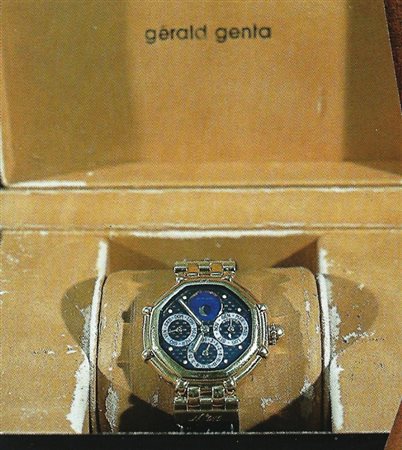 GERALD GENTA "Success calendario perpetuo" Orologio automatico Modello...