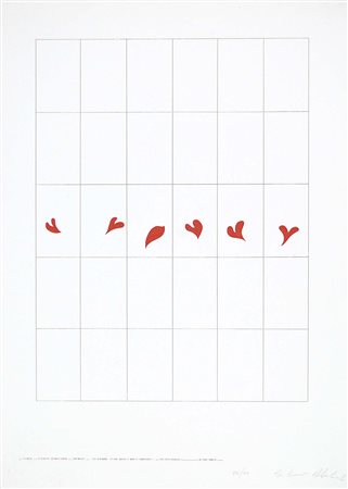 LARDINELLI SILVANO Uova cartella contenente 7 litografie es. 26/72 70x50 cad....