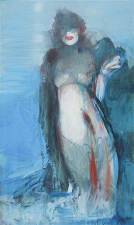 HUMPHRIES GEOFFREY Amersham, (Inghilterra), 1945 Venere (anni '70) olio su...