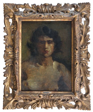 ALCIATI AMBROGIO ANTONIO Vercelli 05/09/1878 - Milano 08/03/1929Ritrattoolio...