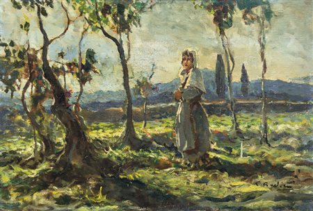 BARBIERI CONTARDO Broni (Pv) 1900 - Broni (Pv) 1966Ritorno dal veroolio su...