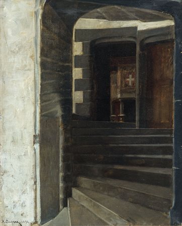 PASINI ALBERTO Busseto (Pr) 03/09/1826 - Cavoretto (To) 15/12/1899Interni del...