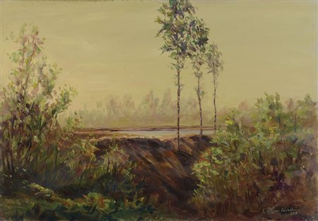 LOMBARDINI IGNAZIO Vespolate (NO) 1903 - Novara 1987Campagna novarese,...