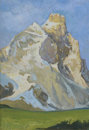 BARBERO ERNESTO Torino 13/07/1887 - Torino 03/09/1936Paesaggio montano,...