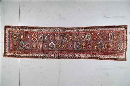 SASHAWAN Tappeto orientale. Persia settentrionale. 1900. Lana e cotone. Cm...