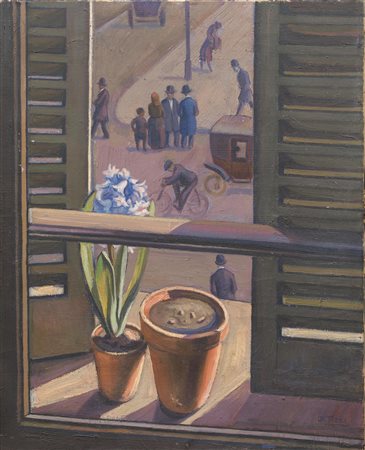 Mario Tozzi (Fossombrone, PU 1895 - St. Jean du Gard 1979) FINESTRA A SAINT...