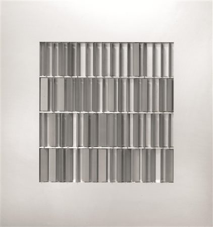 Davide Boriani (Milano 1936) SUPERFICIE MAGNETICA MODULARE N.2 all u minio...