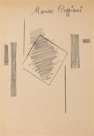 Carmelo Cappello (Ragusa 1912 - Milano 1996) COMPOSIZIONE china su carto...