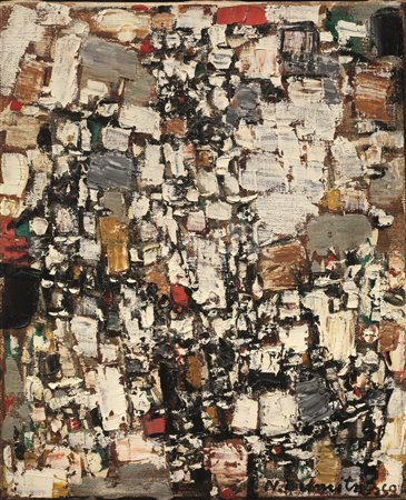 Natalia Dumitrescu (Bucarest 1915 - Chars 1997) PEINTURE o lio su tela, c m...