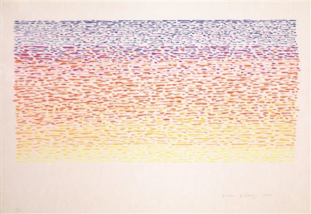 Piero Dorazio (Roma 1927 - Corciano 2005) COMPOSIZIONE 13/C acquerello su...