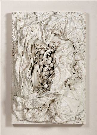 Paul Van Hoeydonck Antwerp 1925 Space still even, 1962 Tecnica mista e...