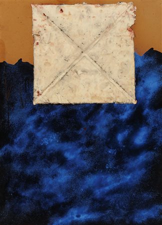 Giuseppe Spagnulo Grottaglie 1936 Da Antigone, 1980 Cartone, pigmenti e...