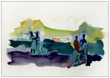 EUGENIO PARDINI Viareggio 1912 – Camaiore 2003 Senza titolo 1974 Pittura su...