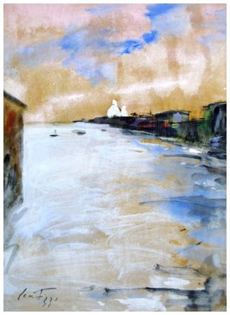 SERGIO SCATIZZI Gragnano 1918 – Firenze 2009 Senza titolo Pittura su carta...