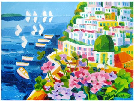 ATHOS FACCINCANI Peschiera del Garda 1951 Primavera 2012 Olio su tela 30 x...