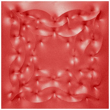 GIUSEPPE AMADIO Todi 1944 Eamia Olio su tela estroflessa 62 x 62. Firma e...