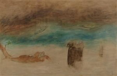 Lorenzo Viani Viareggio (Lu) 1882 - Ostia (Roma) 1936 Il riposo del viandante...