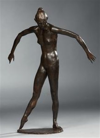 Francesco Messina Linguaglossa (Ct) 1900 - Milano 1995 Airone, 1978 Scultura...